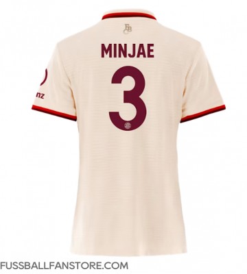 Bayern Munich Kim Min-jae #3 Replik 3rd trikot Damen 2024-25 Kurzarm